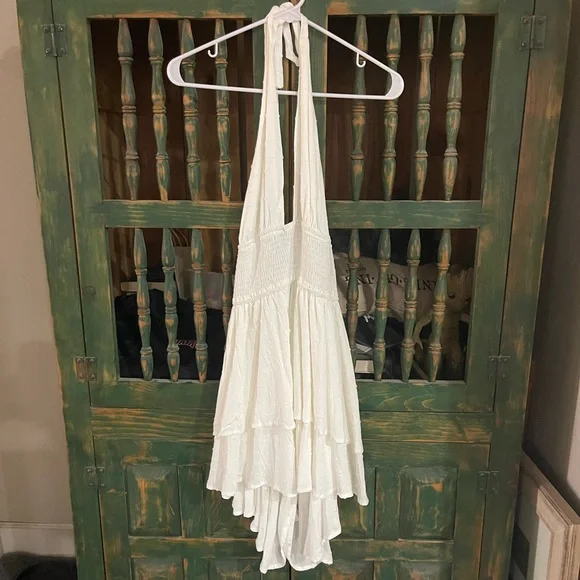 NWT Princess Polly Averie Halter Romper White - 12 - Picture 3 of 8